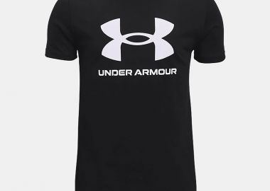UNDER ARMOUR BOYS`SPORTSTYLE LOGO T-SHIRT ΜΑΥΡΟ - UNDER ARMOUR - 